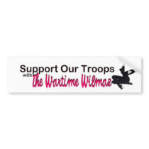 The Wartime Wilmaz Bumper Sticker bumper stickers by wartimewilmaz The Wartime Wilmaz Bumper Sticker bumper stickers
