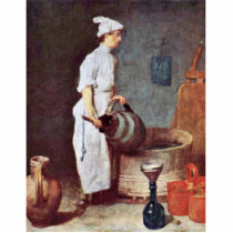 The Washing Up Guy In The Pub By Chardin Jean-Bapt Photo Sculptures