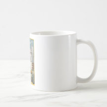 The Washington Arch. New York. Vintage Painting. Mugs