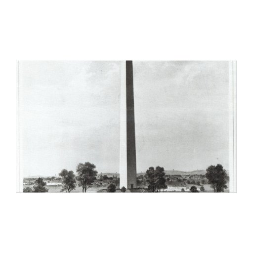 The Washington Monument and Surroundings Canvas Prints