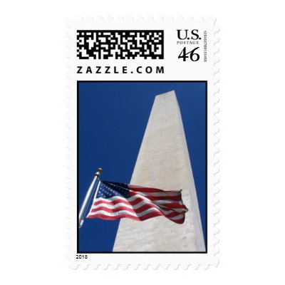 The Washington Monument Postage by qopelrecords