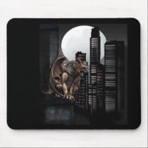 The Watcher Gargoyle Mousepad