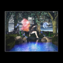 The Water Hole postcards