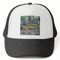 The Water Lily Pond by Claude Monet Mesh Hats