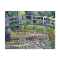 The Water Lily Pond by Claude Monet Postcard