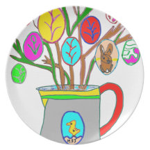 The WATERING-CAN WITH the EGGS DE PAQUES1.png Plate