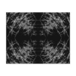 The Way In. Fractal Art. Monochrome Flyer