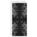 The Way In. Fractal Art. Monochrome Rack Cards