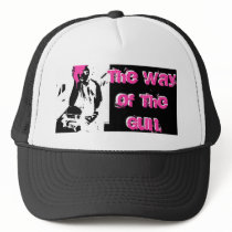 the way of the gun exclusive punk trucker hat by thewayofthegun the way of the gun exclusive punk trucker hat