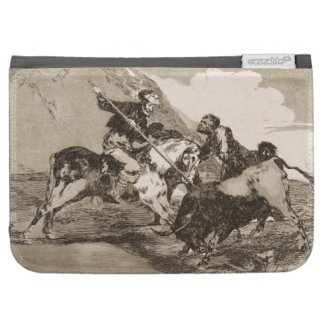 The way the ancient Spaniards baited the bull Kindle Keyboard Covers
