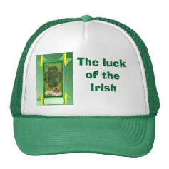 The wearing of the green, Irish 1 Trucker Hat