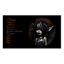 The Web Master Faery Business Card Template