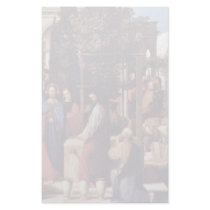 The Wedding At Cana By Julius Schnorr Von Carolsfe Customized Stationery