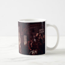 The Wedding Banquet " By Hogarth William Coffee Mug
