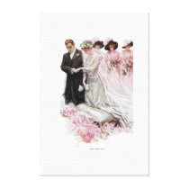 The Wedding by Harrison Fisher American Girl