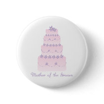 the wedding cake-mother of the groom buttons