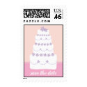 The Wedding Cake-Save The Date postage