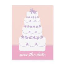 The Wedding Cake-Save The Date postcards
