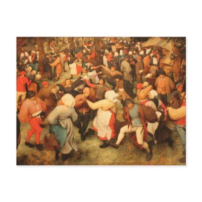 The Wedding Dance - 1566 Post Cards