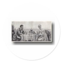 The wedding Meal Stickers
