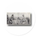 The wedding Meal stickers