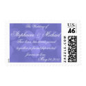 The Wedding of postage