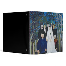 The wedding party, c.1905 3 ring binders