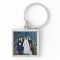 The wedding party, c.1905 key chains