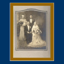 The Wedding Party postcards