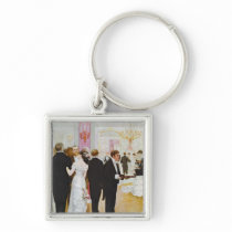The Wedding Reception, c.1900 Key Chains
