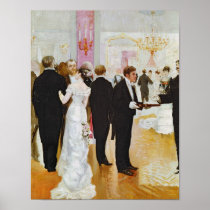 The Wedding Reception, c.1900 Poster
