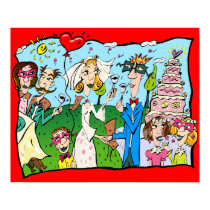 The Wedding Reception posters by Aquavel The Wedding Reception posters
