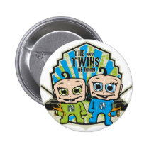 The Wee Twins buttons
