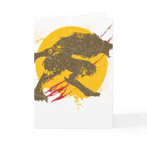 The Werewolf Greeting Card by brev87 The Werewolf Greeting Card