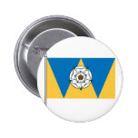 The West Yorkshirian Flag Pinback Button