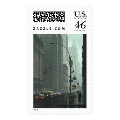 The wet bird stamp by gtran