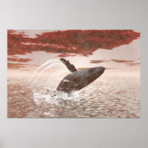 The Whale Print
