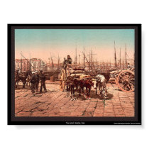 The wharf, Naples, Italy posters by eyecandy The wharf, Naples, Italy posters