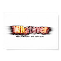 The Whatever Fire Poster posters