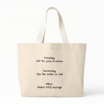 The 'Whatever the day brings' bag