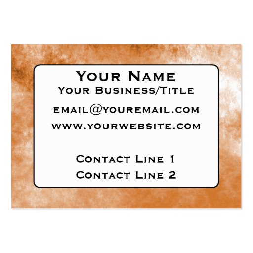 The Wheel of Fortune Tarot Card Business Card Template (back side)