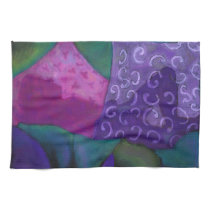 The Whimsical Hideaway - Purple and Magenta Heaven kitchen towels