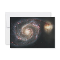 The Whirlpool Galaxy Messier 51a NGC 5194 Invitations