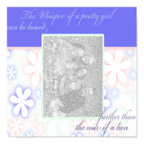 The Whisper Verus Roar posters