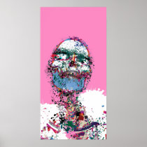 The white boa portrait posters