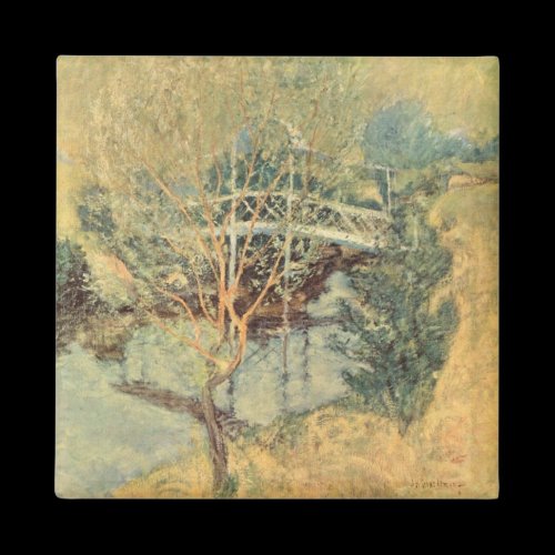 The white bridge by John Henry Twachtman Magnets