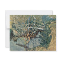 The White Bridge By Twachtman John Henry Custom Invitations