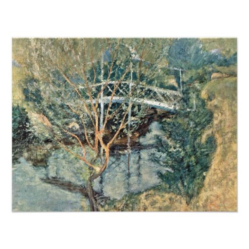 The White Bridge By Twachtman John Henry Custom Invitations