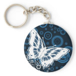 The White Butterfly Key Chain
