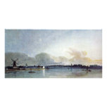 The White House In Chelsea By Thomas Girtin Photo Greeting Card